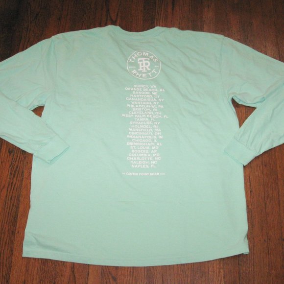 Thomas Rhett Center Point Road Tour Concert Long Sleeve Tee Shirt Sz XL - Picture 3 of 6